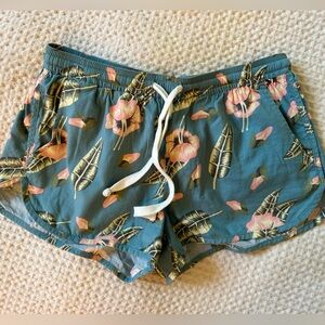 RVCA Floral Print Shorts